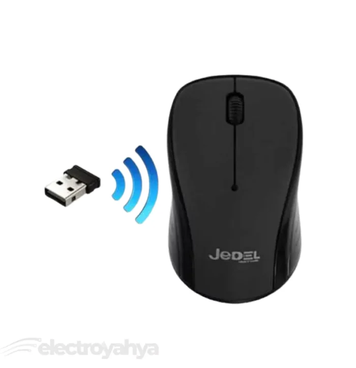 JEDEL Souris Sans Fil W920 - Bluetooth - 2.4 GHz - Noir